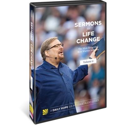 Sermons for Life Change: The Most Requested Rick Warren Sermons Vol. 2 Complete Audio Series Downloadable MP3