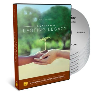 Leaving a Lasting Legacy Complete Audio Series