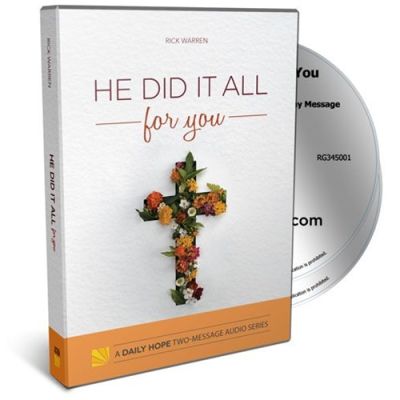 He Did It All for You Complete Audio Series