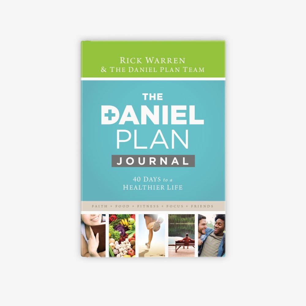 The Daniel Plan Journal 40 Days To A Healthier Life Hardcover