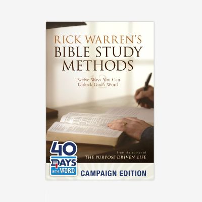 Rick Warren's Bible Study Methods (Softcover)