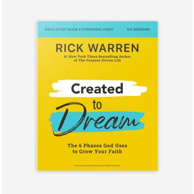 Created to Dream Study Guide plus Streaming Video Lessons
