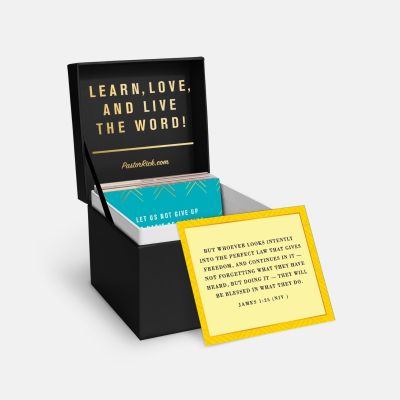 Verses for Hearing the Voice of God Scripture Box