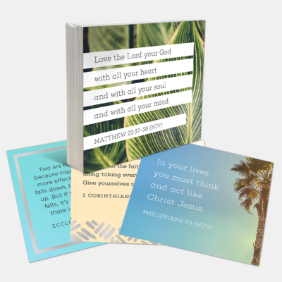 Re-Energize Your Life Scripture Cards